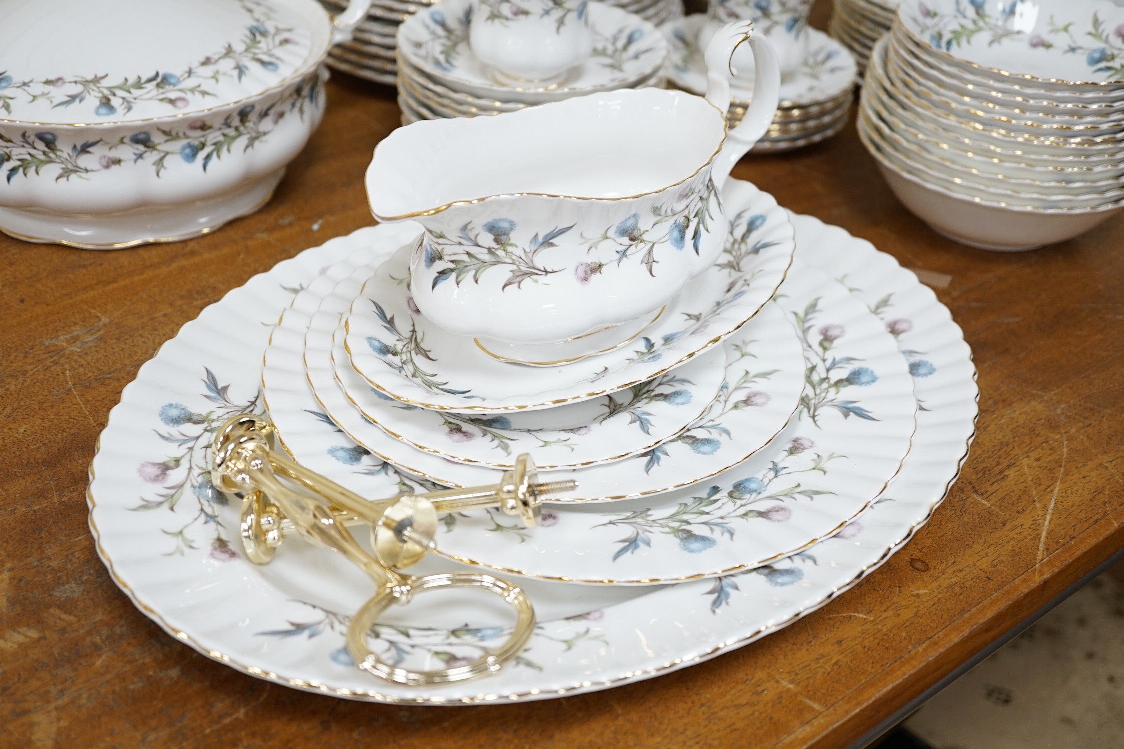 An extensive Royal Albert ‘Brigadoon’ dinner, tea and coffee service